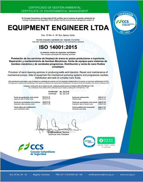 ISO 14001:2015