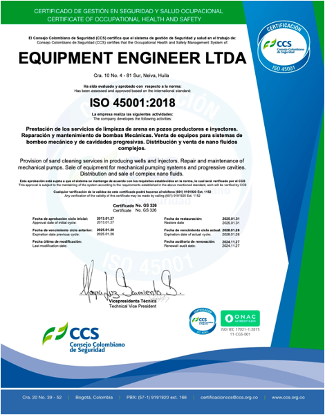 ISO 45001:2018